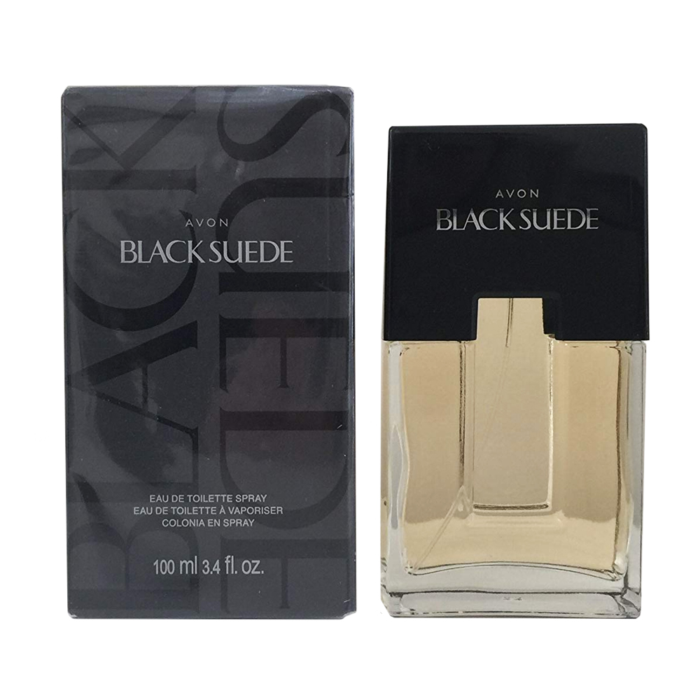 Avon Black Suede Eau De Toilette, New in Box,Smooth Cologne Spray for ...