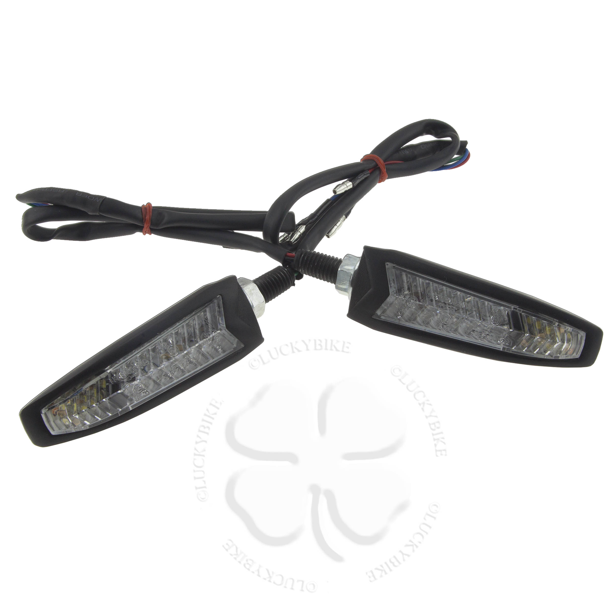Lighting - Signals - Universal Stalk - Viper Running Light - Front Black LED