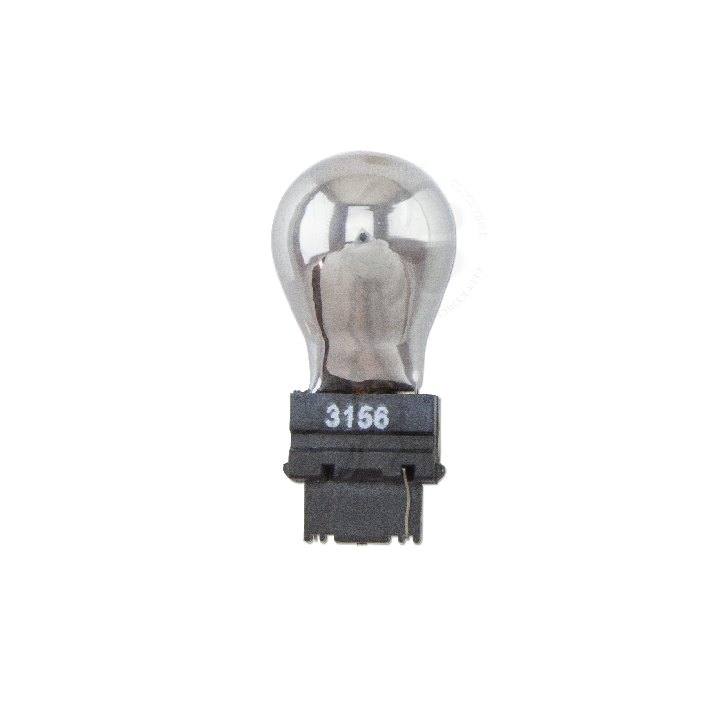 Chrome 2x Light Bulb Turn Signal Blinker Single Filament
