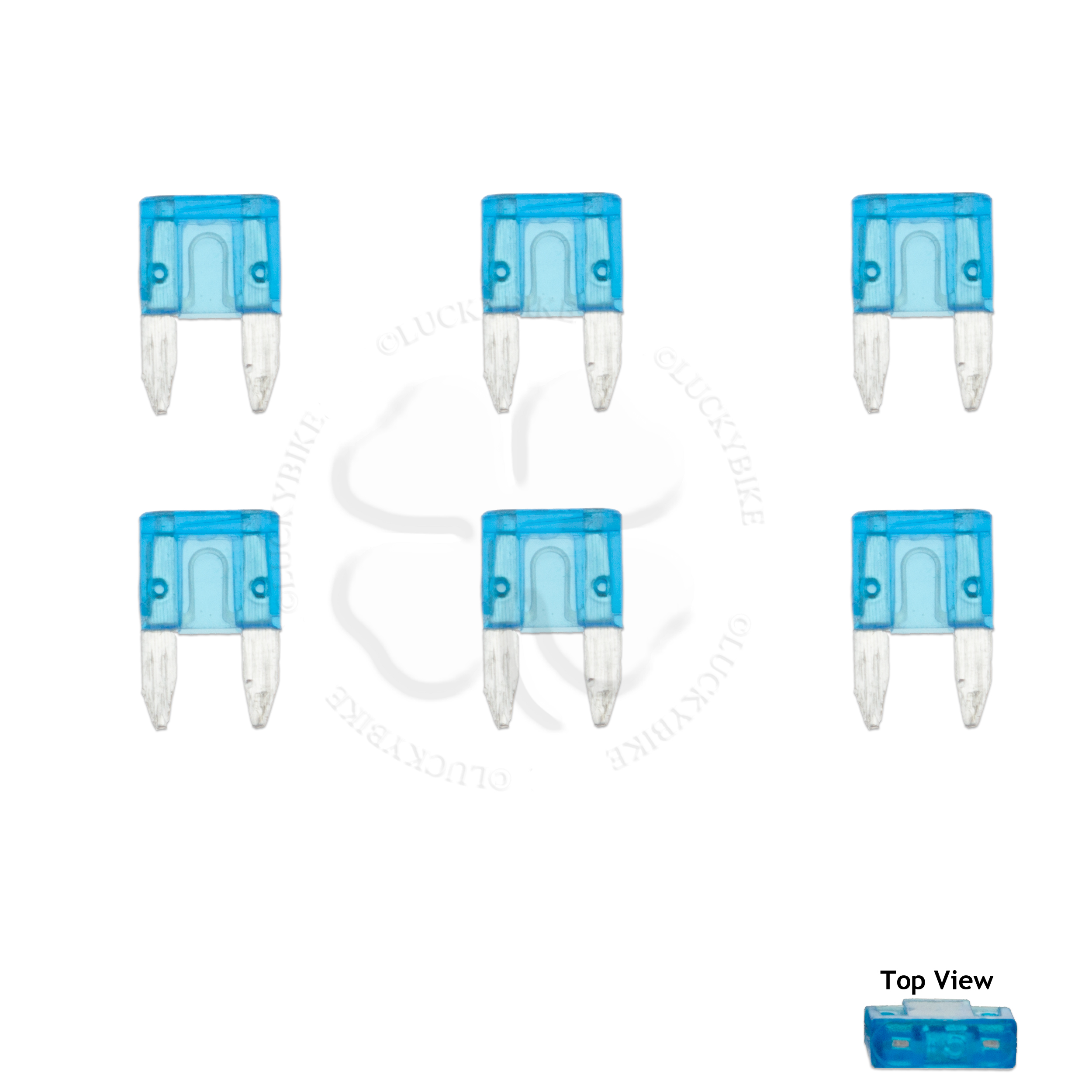 Electrical - Fuses - Mini APM/ATM A4 Blade Type - 15A - 1x (x6)