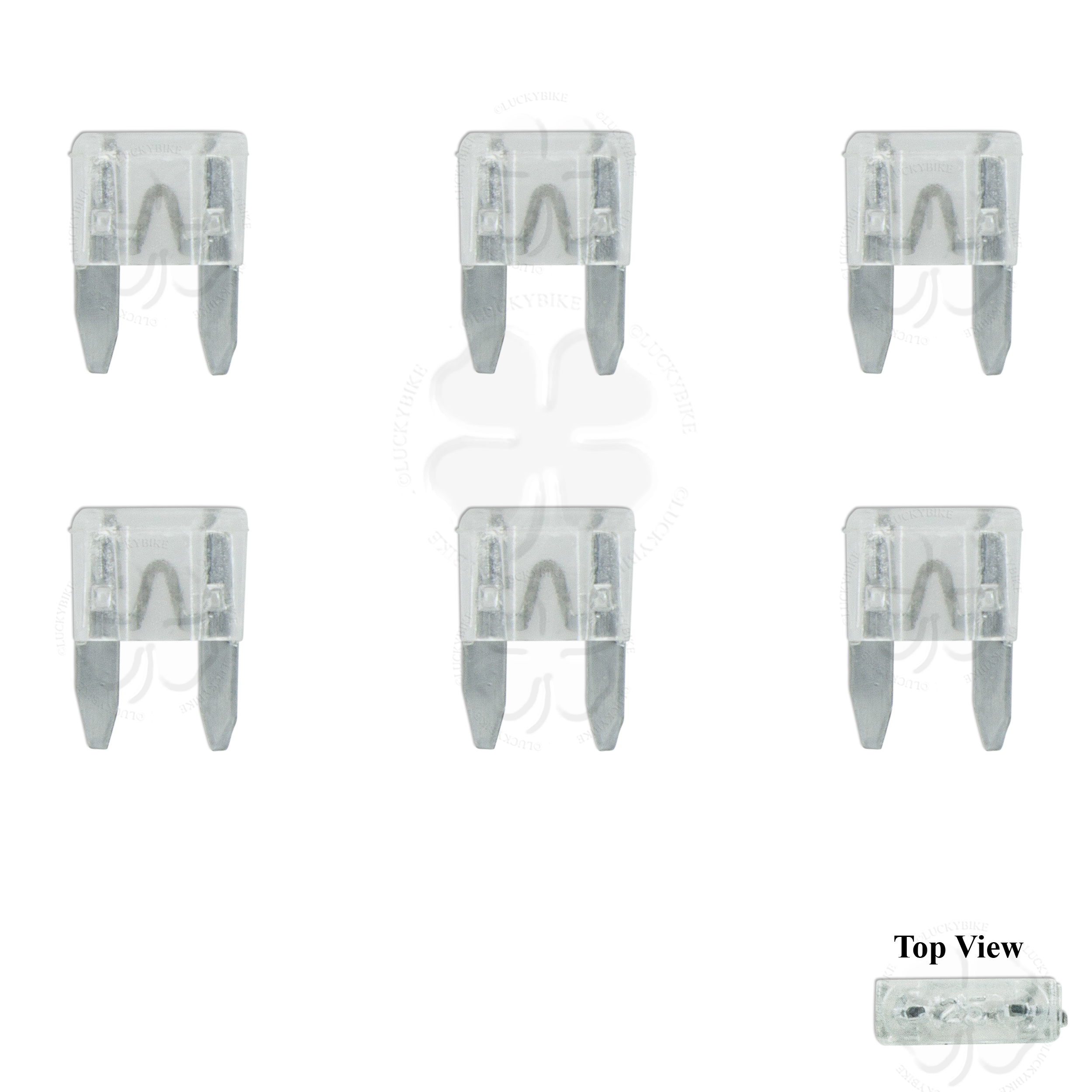 Electrical - Fuses - Mini APM/ATM A4 Blade Type - 25A - 1x (x6)
