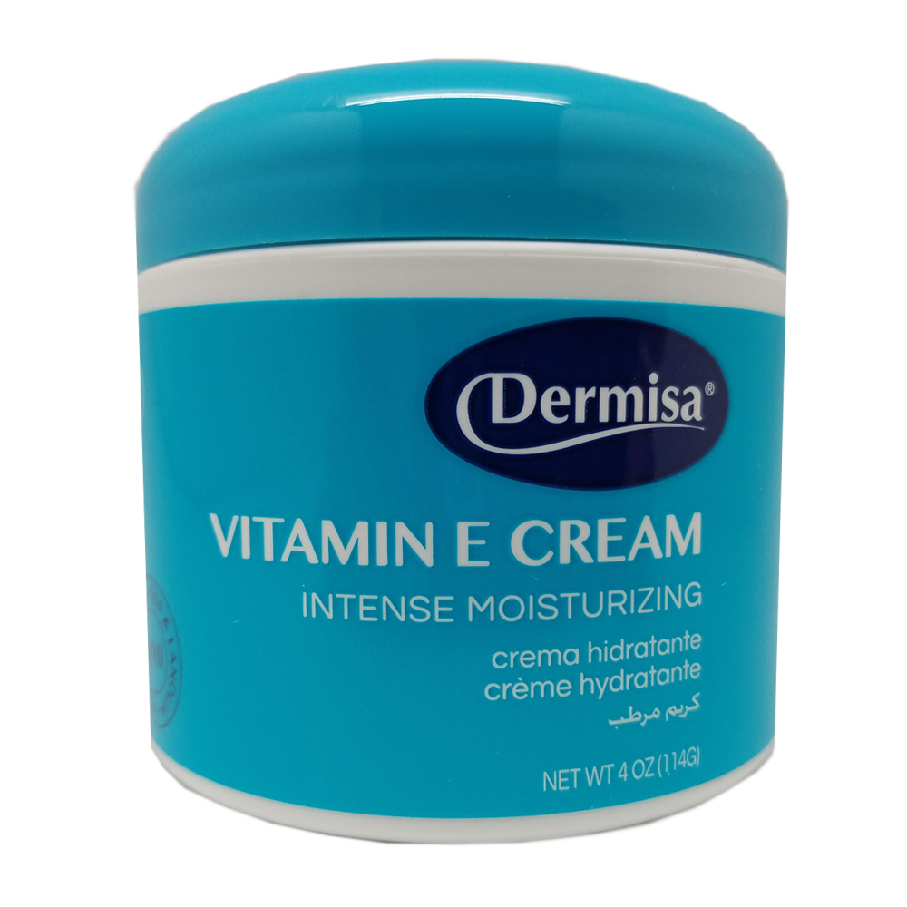 Dermisa Face & Body Cream. Natural, Enriched Moisturizer with Vitamin E