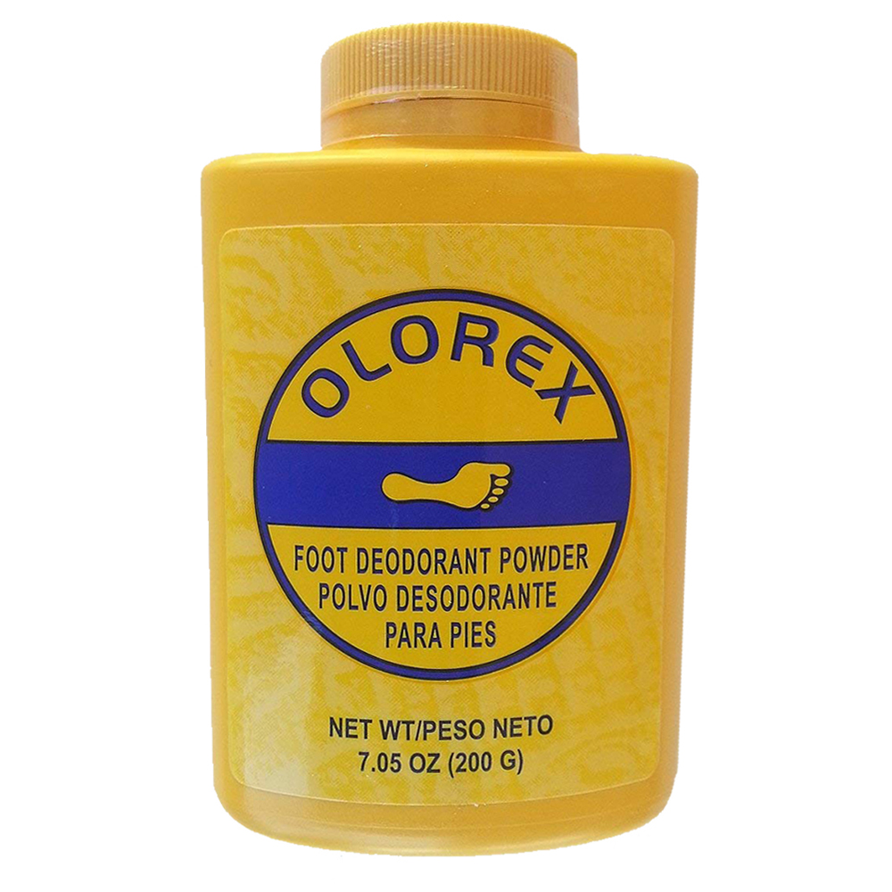 Olorex Foot Deodorant Powder. Fresh. Absorbent. For Feet and Shoes. 7.