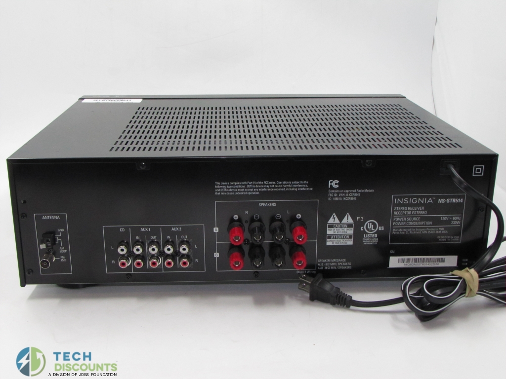Insignia NSSTR514 200 Watts 2 Channels 600603164026 eBay