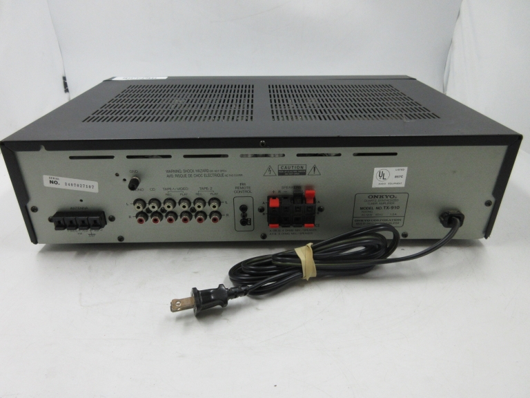 Onkyo TX910 Quartz Synthesized Tuner Amplifier 2 Channels eBay