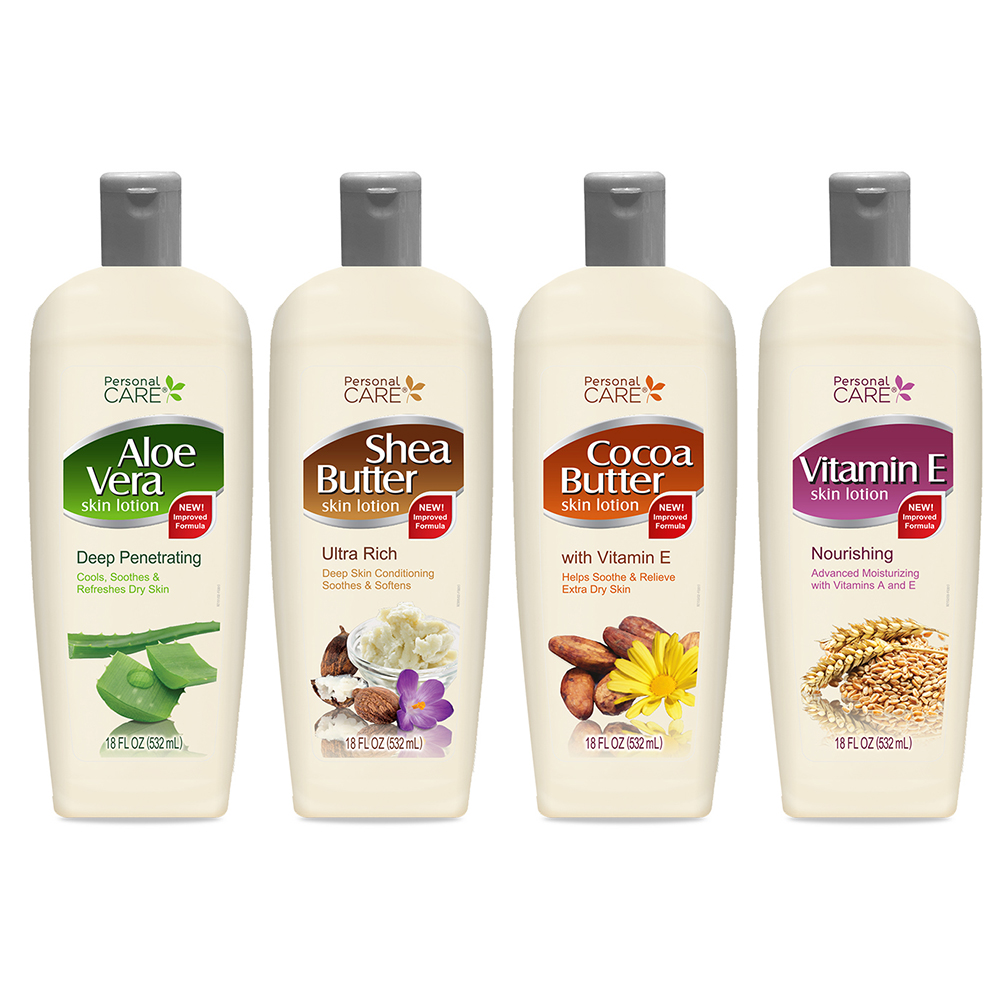 cocoa butter and aloe vera lotion